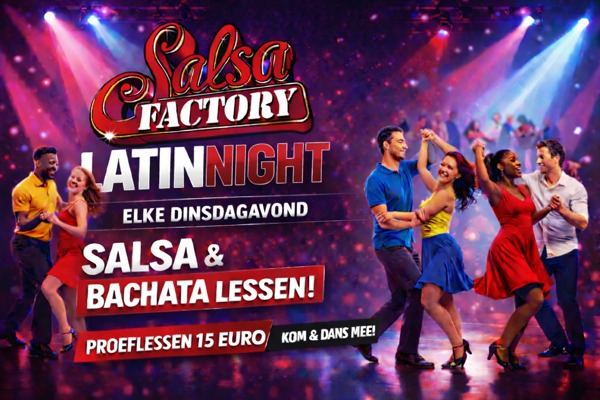 SalsaFactory LatinNight, SalsaFactory te Amsterdam SalsaFactory LatinNight: SalsaFactory te Amsterdam