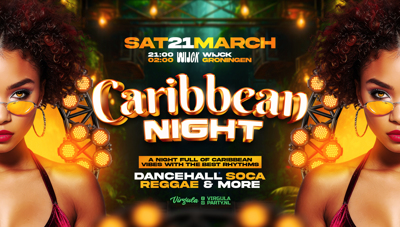 Caribbean night: Musique spotlight te Groningen