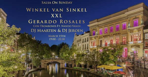 SOS | Salsa On Sunday XXL | Live Gerardo Rosales con Trombones ft. Nando Vanin., Salsa On Sunday te Utrecht SOS | Salsa On Sunday XXL | Live Gerardo Rosales con Trombones ft. Nando Vanin.: Salsa On Sunday te Utrecht