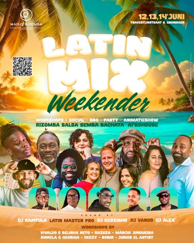 Latin Mix Weekender: MaisQKizomba te Groningen