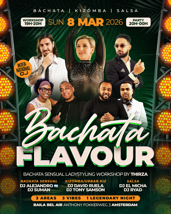 Bachata Flavour // 3 Areas_Bachata_Kizomba_Salsa, FlavourKizz Events te Amsterdam Bachata Flavour // 3 Areas_Bachata_Kizomba_Salsa: FlavourKizz Events te Amsterdam