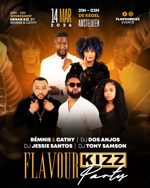Saturday Kizomba Party // Workshop Urbankiz, FlavourKizz Events te Amstelveen Saturday Kizomba Party // Workshop Urbankiz: FlavourKizz Events te Amstelveen