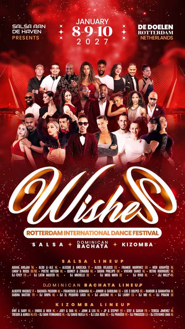WISHES - Rotterdam International Dance Festival, Salsa aan de Haven te Rotterdam WISHES - Rotterdam International Dance Festival: Salsa aan de Haven te Rotterdam