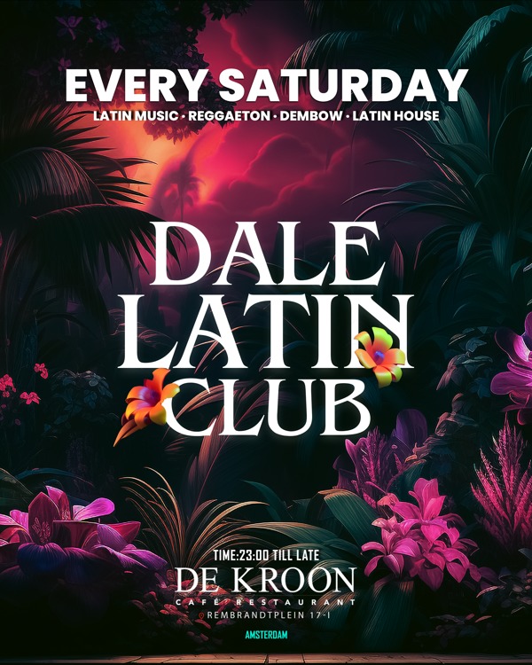 Dale latin at Kroon, dale reggaeton te Amsterdam Dale latin at Kroon: dale reggaeton te Amsterdam