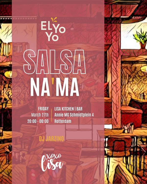 Salsa Na'Ma Party - Salsa / Bachata mix party, Dansschool El YoYo te Rotterdam Salsa Na'Ma Party - Salsa / Bachata mix party: Dansschool El YoYo te Rotterdam