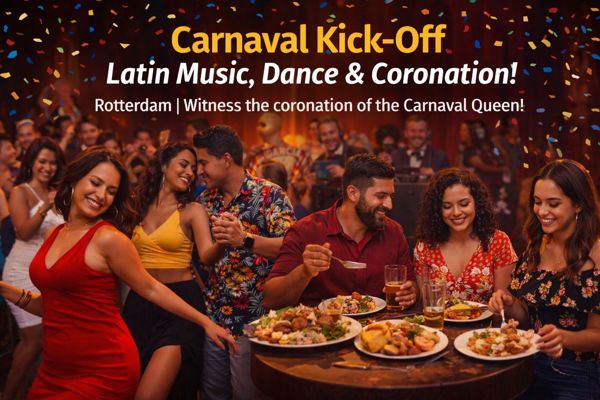Carnaval Kick-Off: Latin Music, Dance & Coronation, Ivan Marin Latin Performance te Rotterdam Carnaval Kick-Off: Latin Music, Dance & Coronation: Ivan Marin Latin Performance te Rotterdam