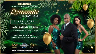 Zwollywood Dynamite BDB XXXL - 3 Areas: Zwollywood Latin Nights te Zwolle (berkum)