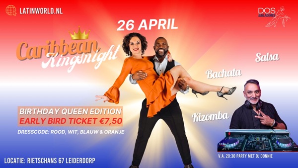 Dos Bailadores Latin Sunday salsa, bachata en kizomba, Dos Bailadores te Leiderdorp Dos Bailadores Latin Sunday salsa, bachata en kizomba: Dos Bailadores te Leiderdorp