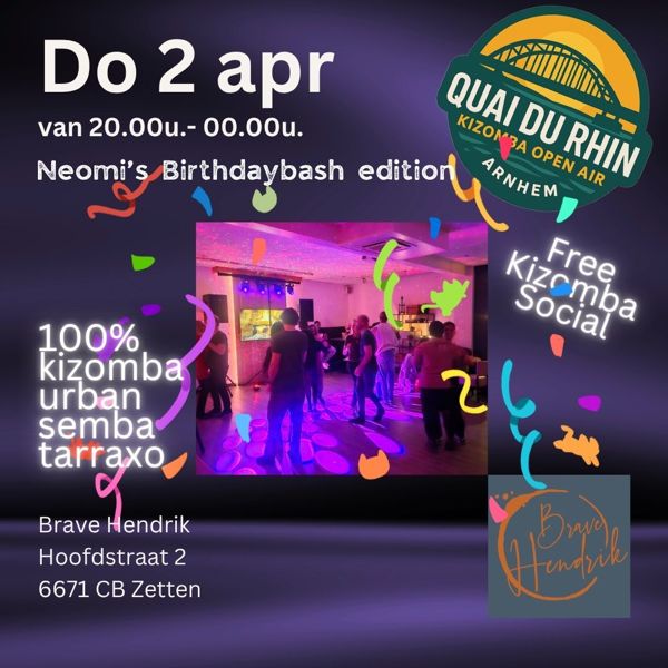 Quai du Rhin - Free social- Neomi's BirthdayBash Edition, Quai du Rhin te Zetten Quai du Rhin - Free social- Neomi's BirthdayBash Edition: Quai du Rhin te Zetten