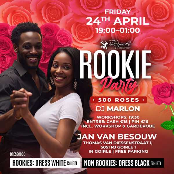 Salsipuedes Rookie Salsa & bachata party, Salsipuedes Dance Company te Goirle Salsipuedes Rookie Salsa & bachata party: Salsipuedes Dance Company te Goirle