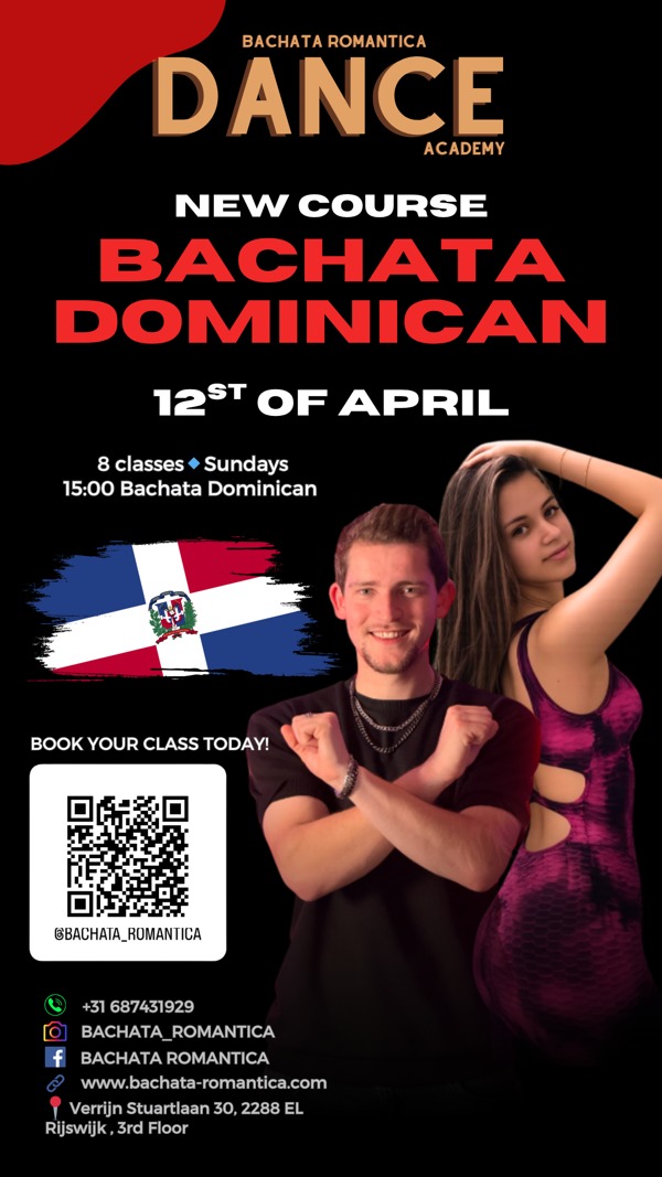 Bachata Dominican- New course, Bachata Romántica te Rijswijk Bachata Dominican- New course: Bachata Romántica te Rijswijk