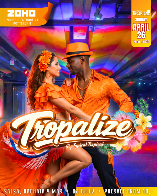 Tropalize Kingsnight, Typical Tropical Events te Rotterdam Tropalize Kingsnight: Typical Tropical Events te Rotterdam