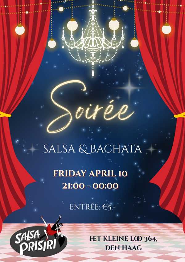 Prisiri Soiree, Danslessen Salsa Prisiri te Den Haag Prisiri Soiree: Danslessen Salsa Prisiri te Den Haag