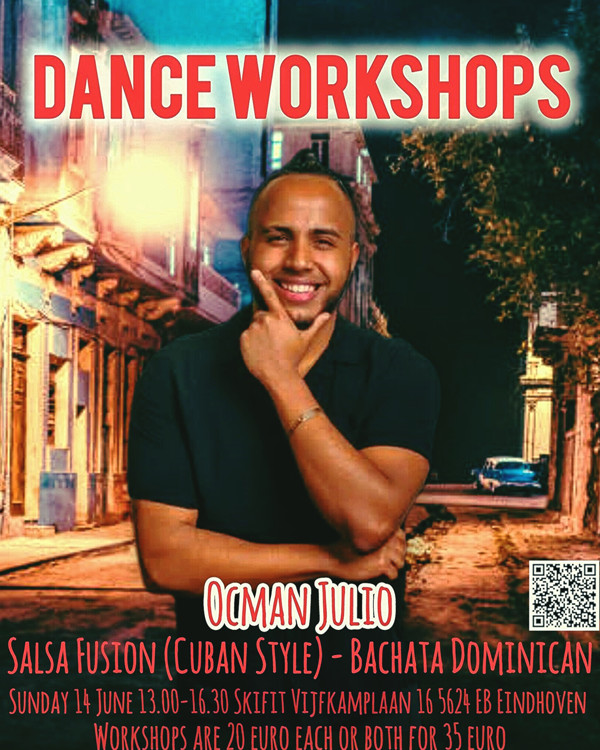 Workshops Salsa Fusion (Cuban style) & Bachata Dominican, Beautiful Dancer Events te Eindhoven Workshops Salsa Fusion (Cuban style) & Bachata Dominican: Beautiful Dancer Events te Eindhoven