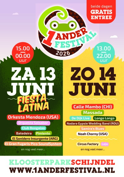 1 Ander Festival, Fiesta Latina, Kloosterpark Schijndel: Stichting Anders te Schijndel