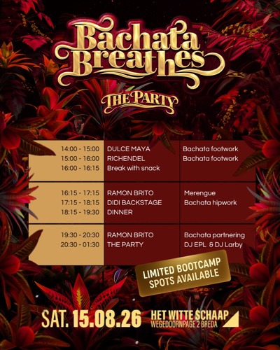 Bachata Breathes: the Party!: Bachata Breathes te Breda