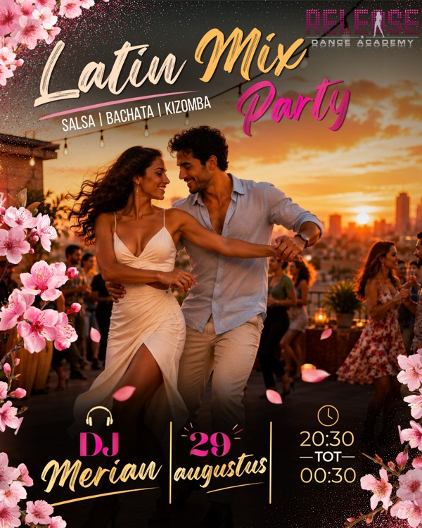 Release | Salsa Bachata Kizomba | Latin mix party, Release Dance Academy te Zoetermeer Release | Salsa Bachata Kizomba | Latin mix party: Release Dance Academy te Zoetermeer