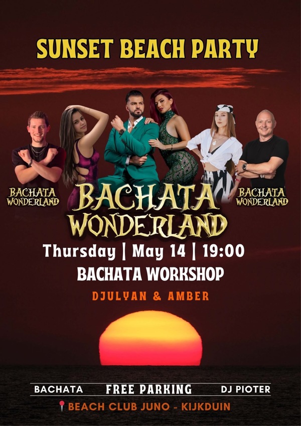 Bachata Wonderland- Beach Party in Kijkduin, Bachata Romántica te Kijkduin Bachata Wonderland- Beach Party in Kijkduin: Bachata Romántica te Kijkduin