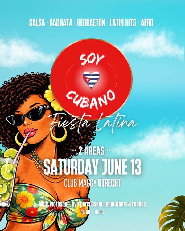 Soy Cubano | Latin Party (2 areas!), Soy Cubano te Utrecht Soy Cubano | Latin Party (2 areas!): Soy Cubano te Utrecht