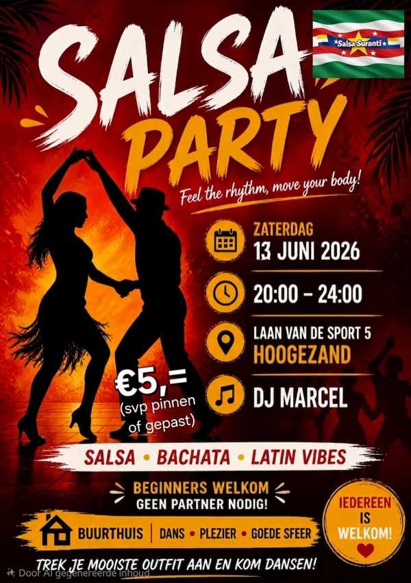Salsa Suranti Party, Salsa Suranti te Hoogezand Salsa Suranti Party: Salsa Suranti te Hoogezand