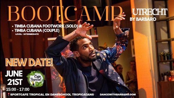 Bootcamp Timba Cubana (intermediate), Dance with Barbaro te Utrecht Bootcamp Timba Cubana (intermediate): Dance with Barbaro te Utrecht