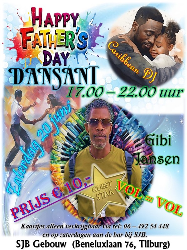 Happy FATHERS DAY DANSANT, Edsel te Tilburg Happy FATHERS DAY DANSANT: Edsel te Tilburg