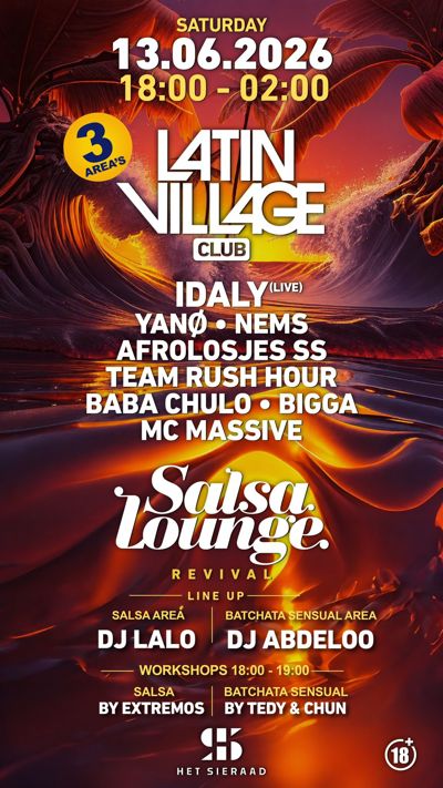 Latin Village Salsalounge Revival – Salsa & Bachata Special: Latin Village te Amsterdam
