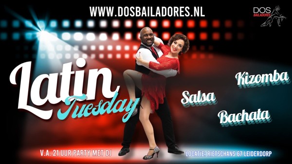 Dos Bailadores Latin Tuesday salsa, bachata en kizomba, Dos Bailadores te Leiderdorp Dos Bailadores Latin Tuesday salsa, bachata en kizomba: Dos Bailadores te Leiderdorp