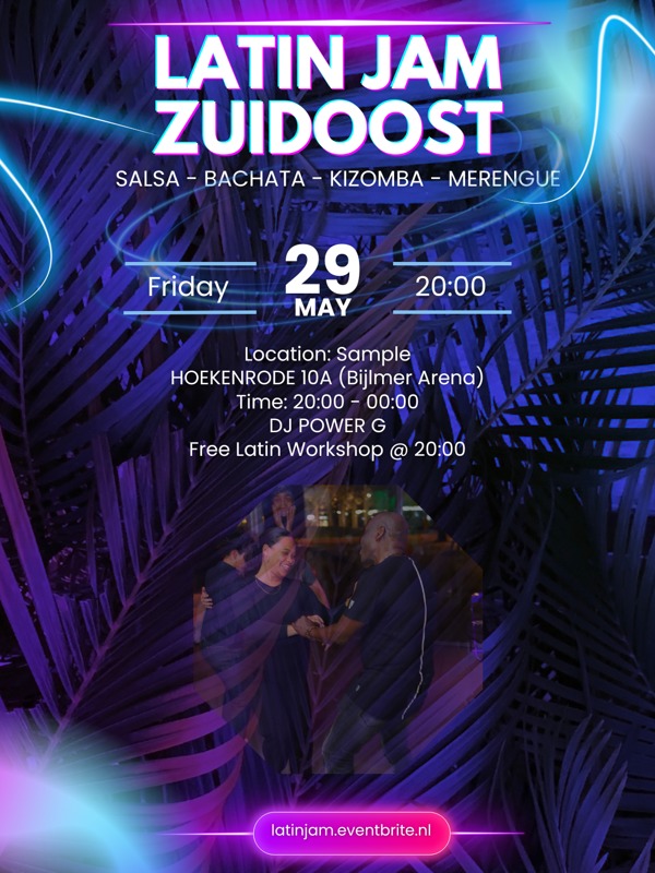 Latin Jam Zuidoost, Flow Motion te Amsterdam-zuidoost Latin Jam Zuidoost: Flow Motion te Amsterdam-zuidoost