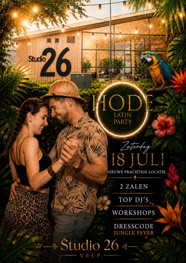 Hode Jungle Fever Latin party 18 juli, Hode Latin Party te Velp Hode Jungle Fever Latin party 18 juli: Hode Latin Party te Velp