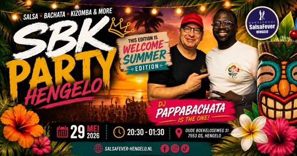 HENGELO | Welcome Suammer Night | Salsa, Bachata, Kizomba And More, SalsaFever te Hengelo HENGELO | Welcome Suammer Night | Salsa, Bachata, Kizomba And More: SalsaFever te Hengelo