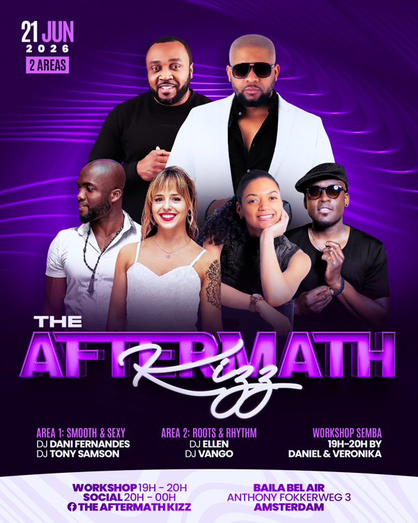 The Aftermath Kizz Social // 2 Areas_Urbankiz • Semba, FlavourKizz Events te Amsterdam The Aftermath Kizz Social // 2 Areas_Urbankiz • Semba: FlavourKizz Events te Amsterdam