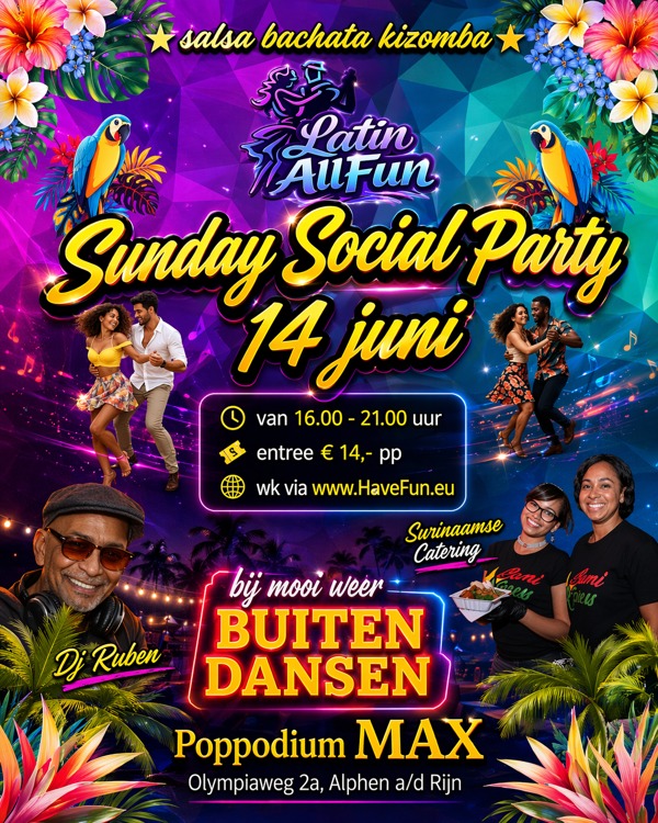 Latin AllFun Goes to the Max, Latin AllFun te Alphen Aan Den Rijn Latin AllFun Goes to the Max: Latin AllFun te Alphen Aan Den Rijn