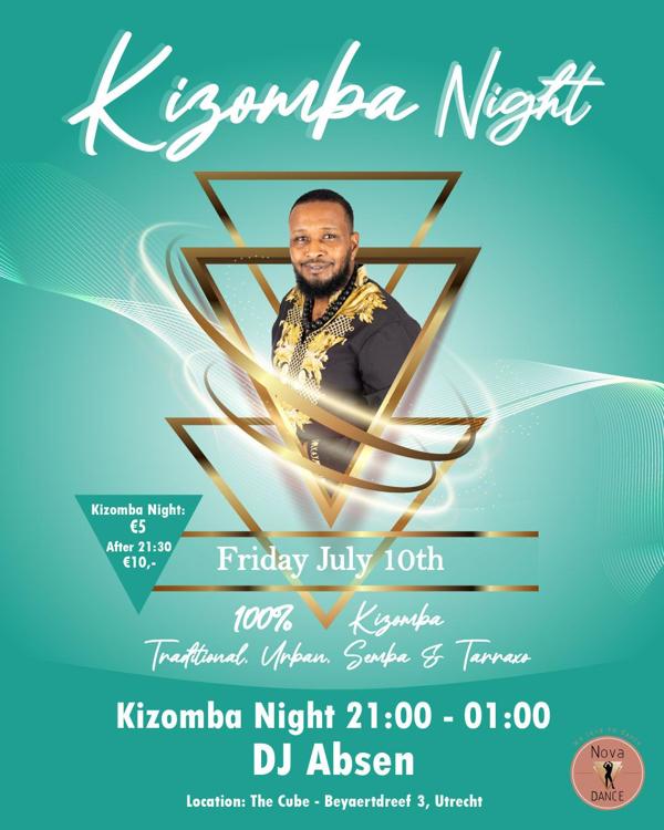 Friday: Kizomba Night, Nova Dance Utrecht te Utrecht Friday: Kizomba Night: Nova Dance Utrecht te Utrecht