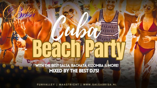 Cuba Beach party outdoors, Salsa brisa te Maastricht Cuba Beach party outdoors: Salsa brisa te Maastricht