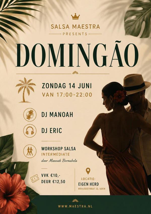 Domingao, Maestra Salsa Dansschool te Uden Domingao: Maestra Salsa Dansschool te Uden