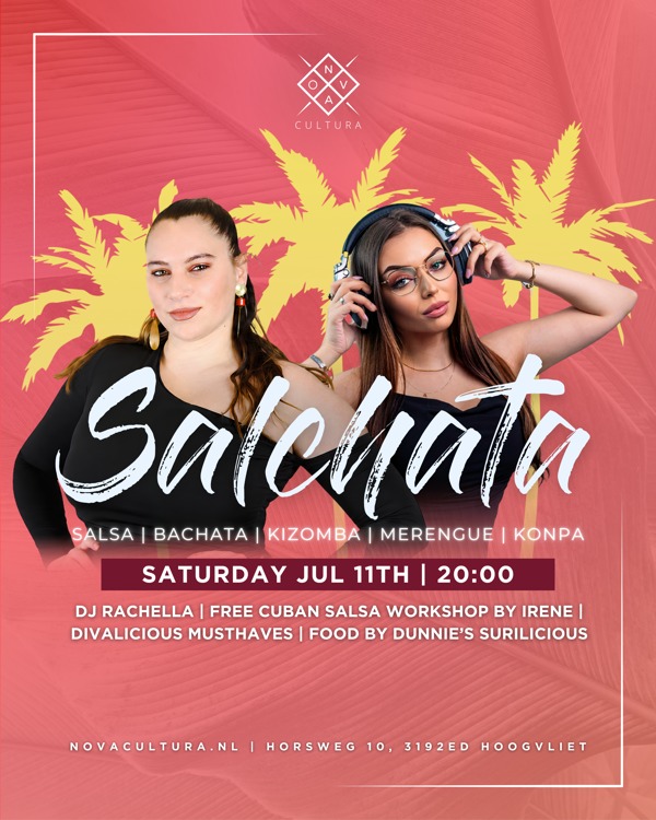 Salchata - Salsa & Bachata, Nova Cultura te Hoogvliet, Rotterdam Salchata - Salsa & Bachata: Nova Cultura te Hoogvliet, Rotterdam