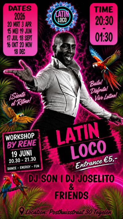 Latin loco: Latin loco te Tegelen