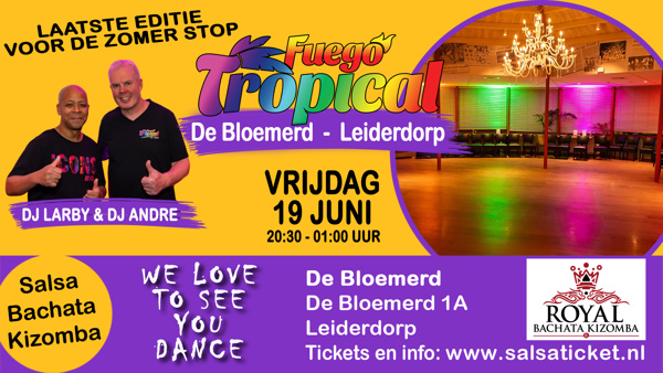 Fuego Tropical in de Bloemerd, Leiderdorp, Fuego Tropical te Leiderdorp Fuego Tropical in de Bloemerd, Leiderdorp: Fuego Tropical te Leiderdorp