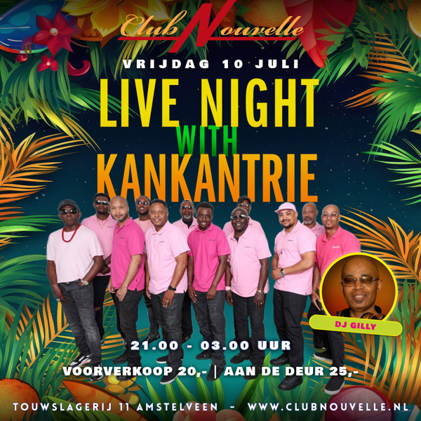 Live Night with Kankantrie in Club Nouvelle Amstelveen, Club Nouvelle te Amstelveen Live Night with Kankantrie in Club Nouvelle Amstelveen: Club Nouvelle te Amstelveen