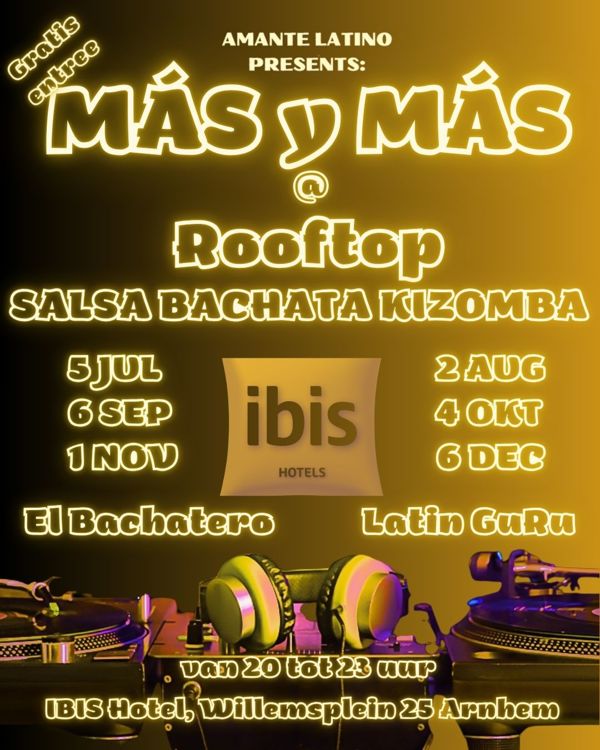 Más y Más @Roftop Ibis Hotel