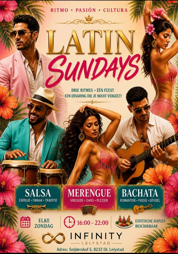 Latin Sundays, Infinity te Lelystad Latin Sundays: Infinity te Lelystad
