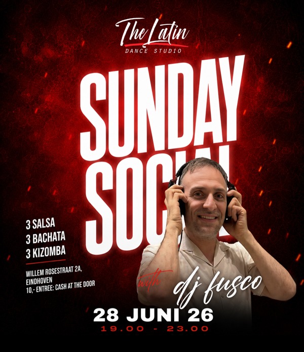 Salsa Bachata Kizomba Sunday Social!, The Latin Dance Studio te Eindhoven Salsa Bachata Kizomba Sunday Social!: The Latin Dance Studio te Eindhoven