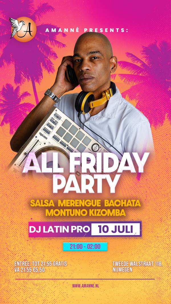 Amanné All Salsa & Bachata Party, Amanné Caribisch Centrum te Nijmegen Amanné All Salsa & Bachata Party: Amanné Caribisch Centrum te Nijmegen