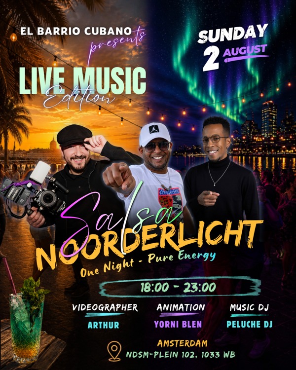 Salsa Noorderlicht | El Barrio Cubano | Live Music, El Barrio Cubano te Amsterdam Salsa Noorderlicht | El Barrio Cubano | Live Music: El Barrio Cubano te Amsterdam