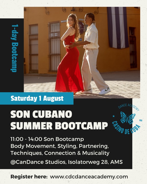 Son Cubano Summer Bootcamp, CDC Dance Academy te Volendam Son Cubano Summer Bootcamp: CDC Dance Academy te Volendam