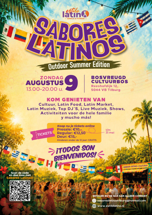 Sabores Latinos Summer Edition, Estilo Latino te Tilburg Sabores Latinos Summer Edition: Estilo Latino te Tilburg