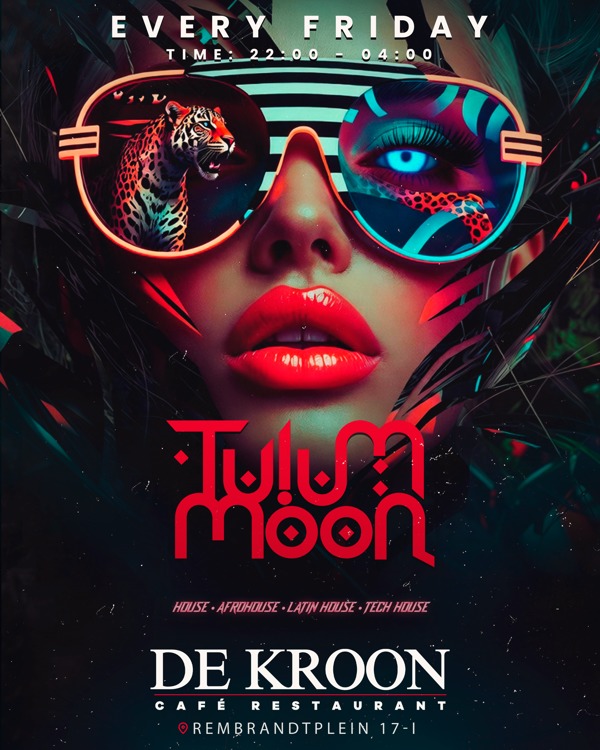 Tulum Moon At de Kroon, Dale events te Amsterdam Tulum Moon At de Kroon: Dale events te Amsterdam