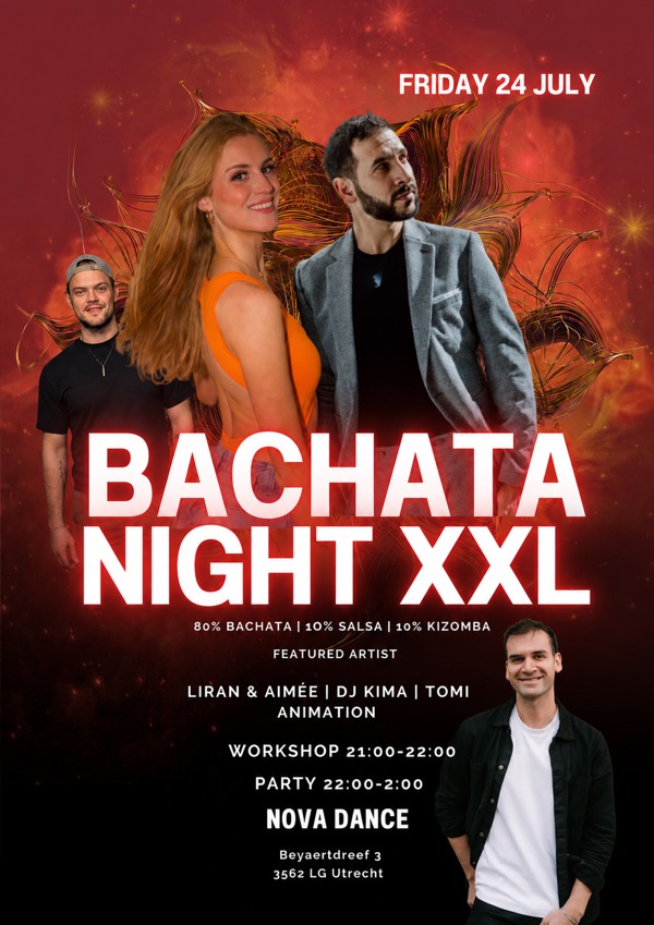 Bachata Night XXL, Nova Dance Utrecht te Utrecht Bachata Night XXL: Nova Dance Utrecht te Utrecht