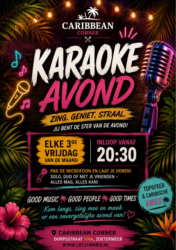 Karaoke Night, Le Club te Zoetermeer Karaoke Night: Le Club te Zoetermeer